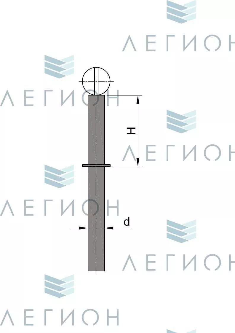 К62-0,2-1-0 кронштейн торшерный ШАР